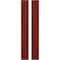 Ekena Millwork Americraft 2-Board (2 Batten) Wood Joined Board-n-Batten Shutters w/ Z-Bar, ARW102BB207X77MRH, PR ARW102BB207X77MRH - alternate 1